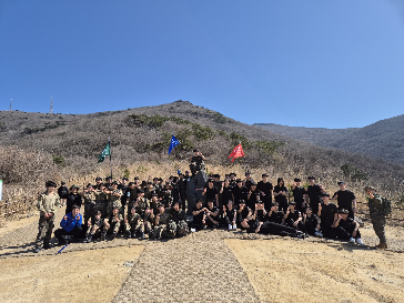 부사관과&nbsp;무등산&nbsp;산악행군