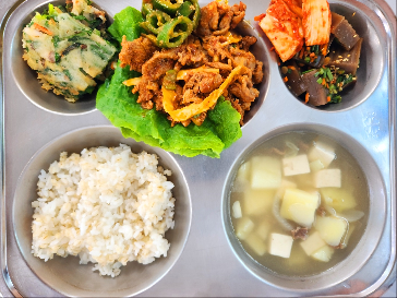 점심식사 사진